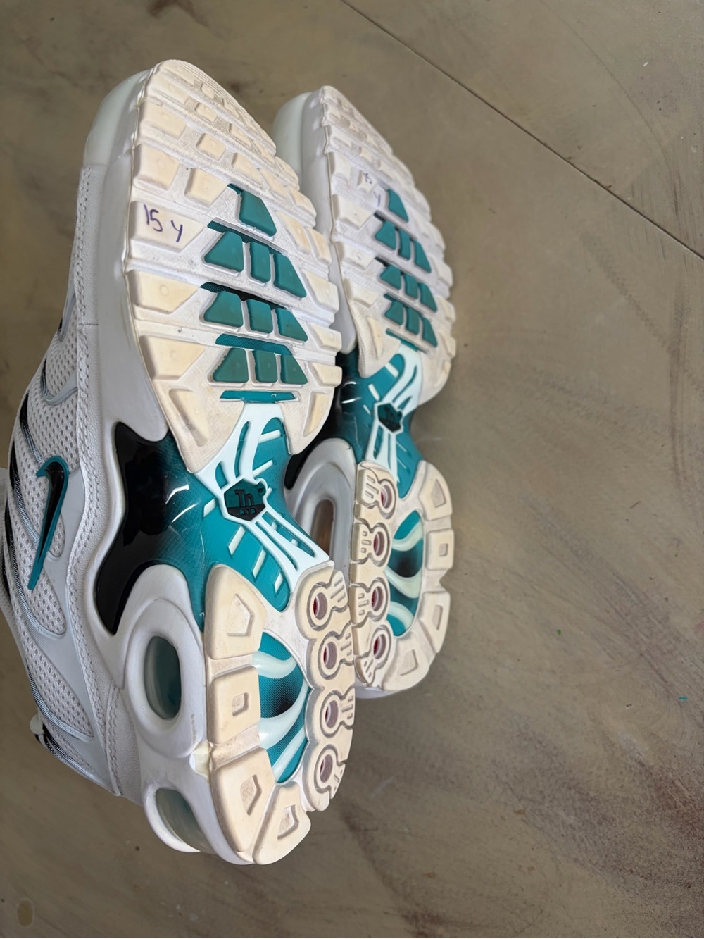 Vintage Nike Air Max Plus Dusty Cactus AO9340-100 Size 5.5Y / Women’s Size 7 - Picture 7 of 9